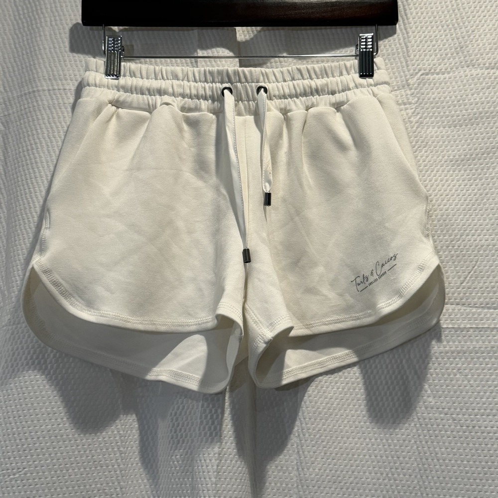 Turks & Caicos Modal Blend Shorts Ivory Beachy LE Brand NWT